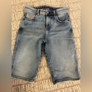 Diesel Light Blue Jean Shorts